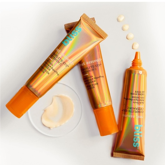 NWT Bliss Rest Assured Eye Cream Brightening Hydrating Under Eye Treatment 0.5oz - Picture 3 of 11